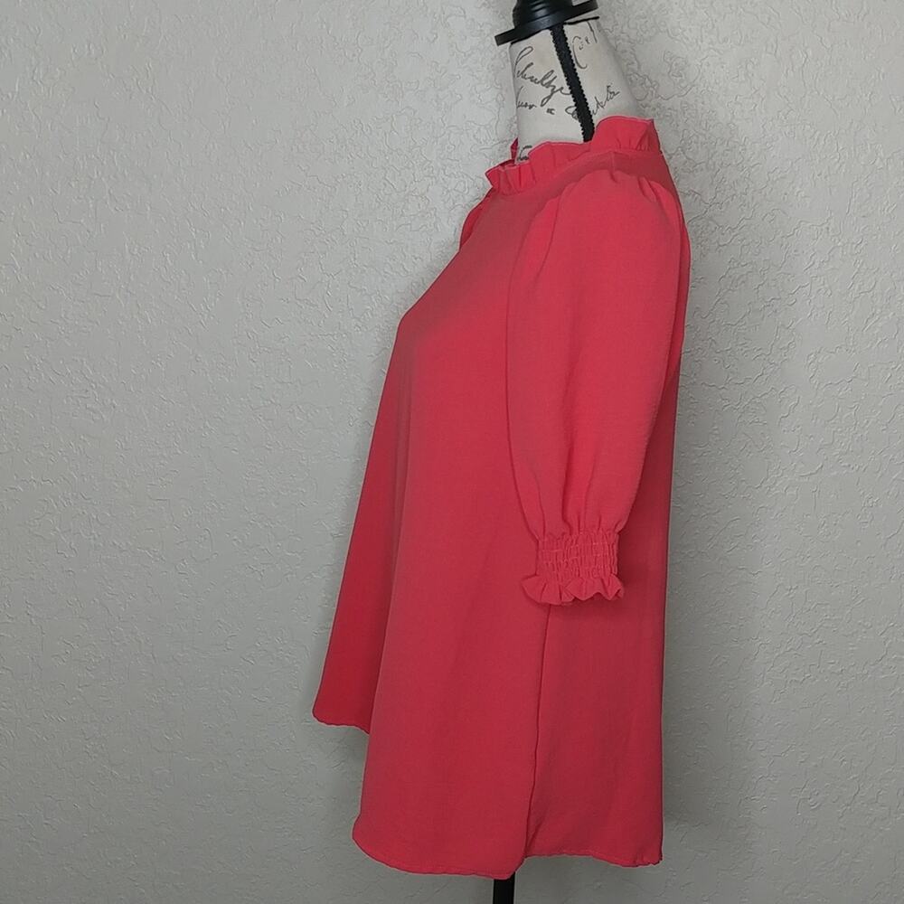 Beeson River Ruffle Trim Top Size Small - Picture 2 of 5